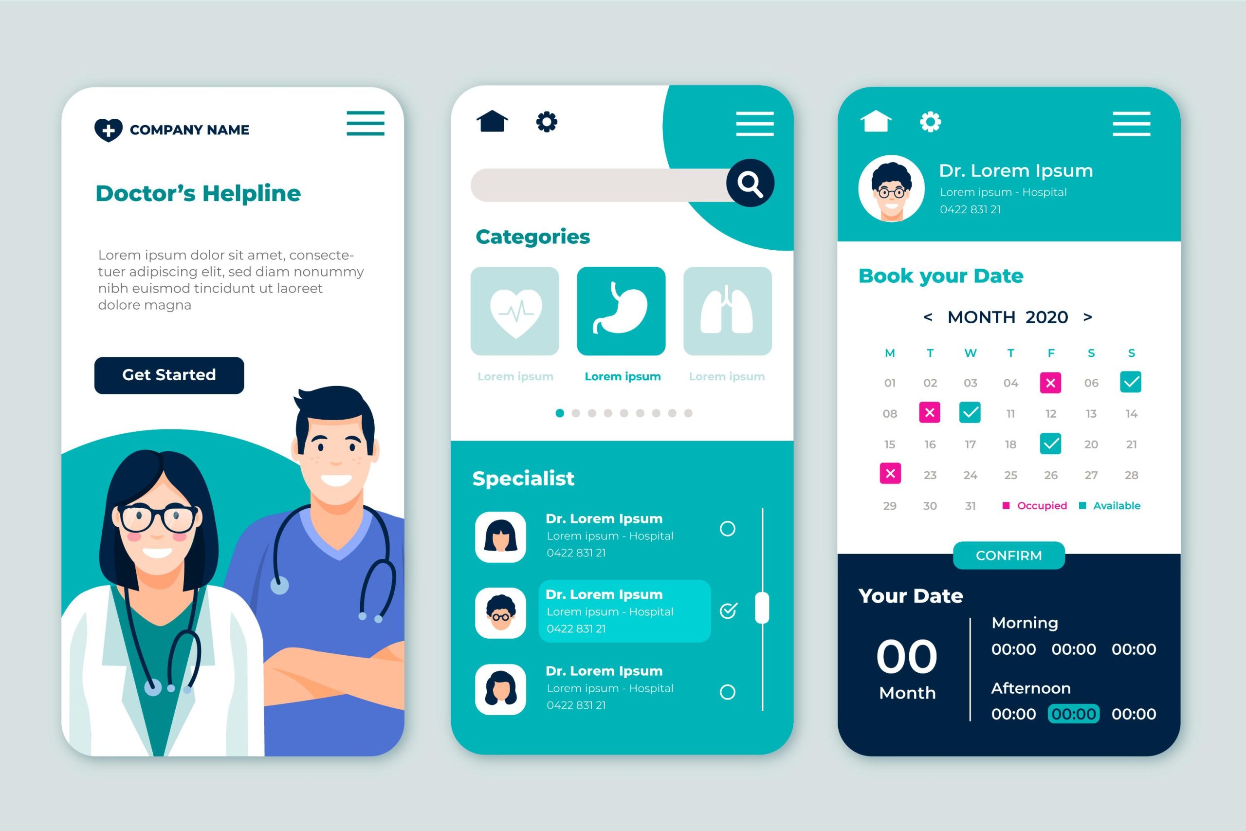 Healthcare Website Development