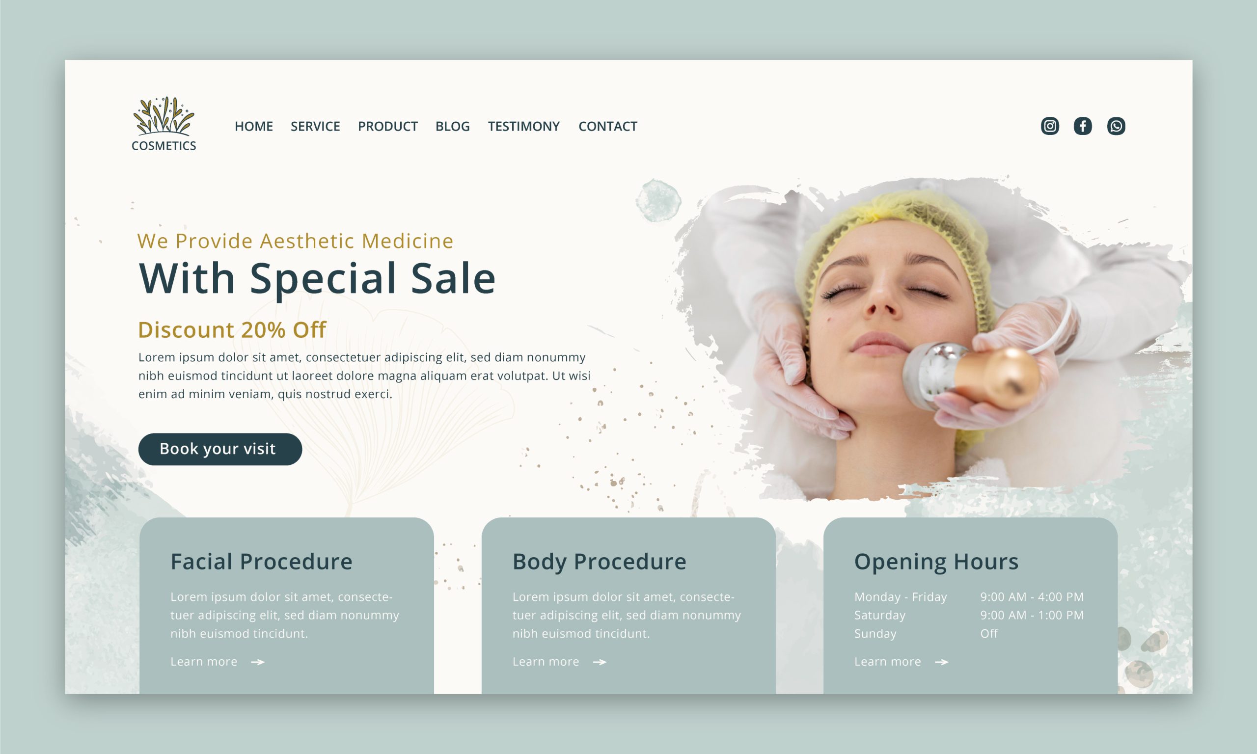 Spa Website Development