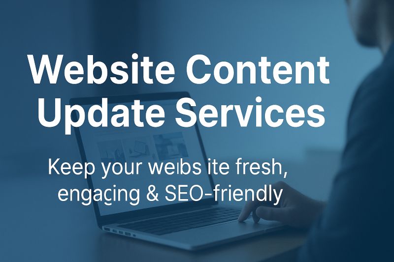 Professional website content update service for WordPress and business websites