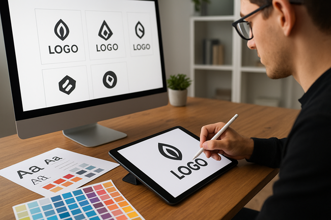Custom Logo Design Service Prime Web Help