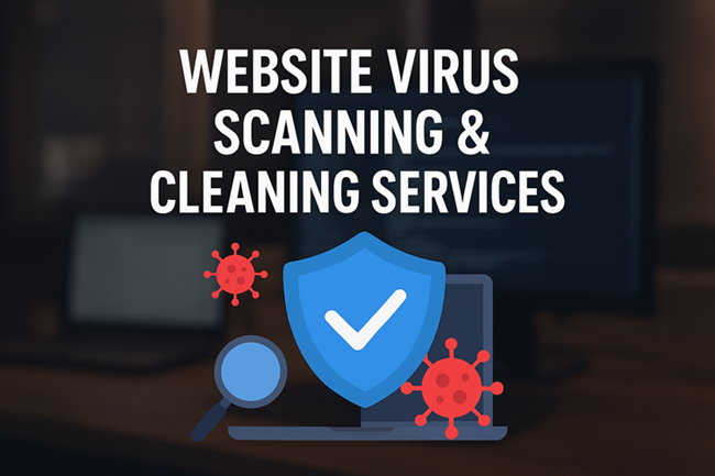 Website Virus Scanning and cleaning