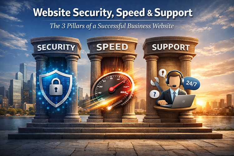Website Security, Speed & Support