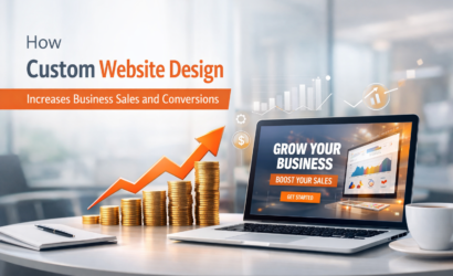 How Custom Website Design Increases Business Sales and Conversions