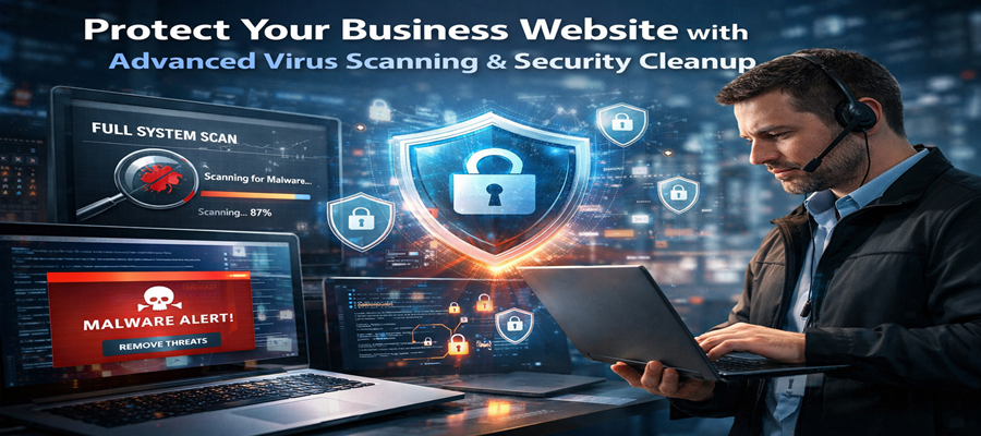 Website Virus Scanning And Cleaning