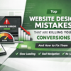 Top Website Design Mistakes That Are Killing Your Conversions